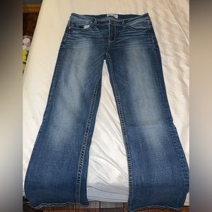 Bke victoria bootcut universal fit dark wash size 30x31 1/2